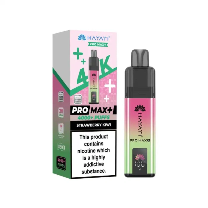 Strawberry Kiwi Hayati Pro Max Plus 4K Prefilled Pod Kit